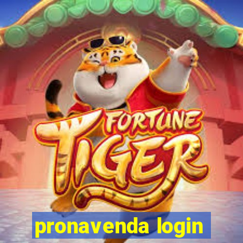 pronavenda login